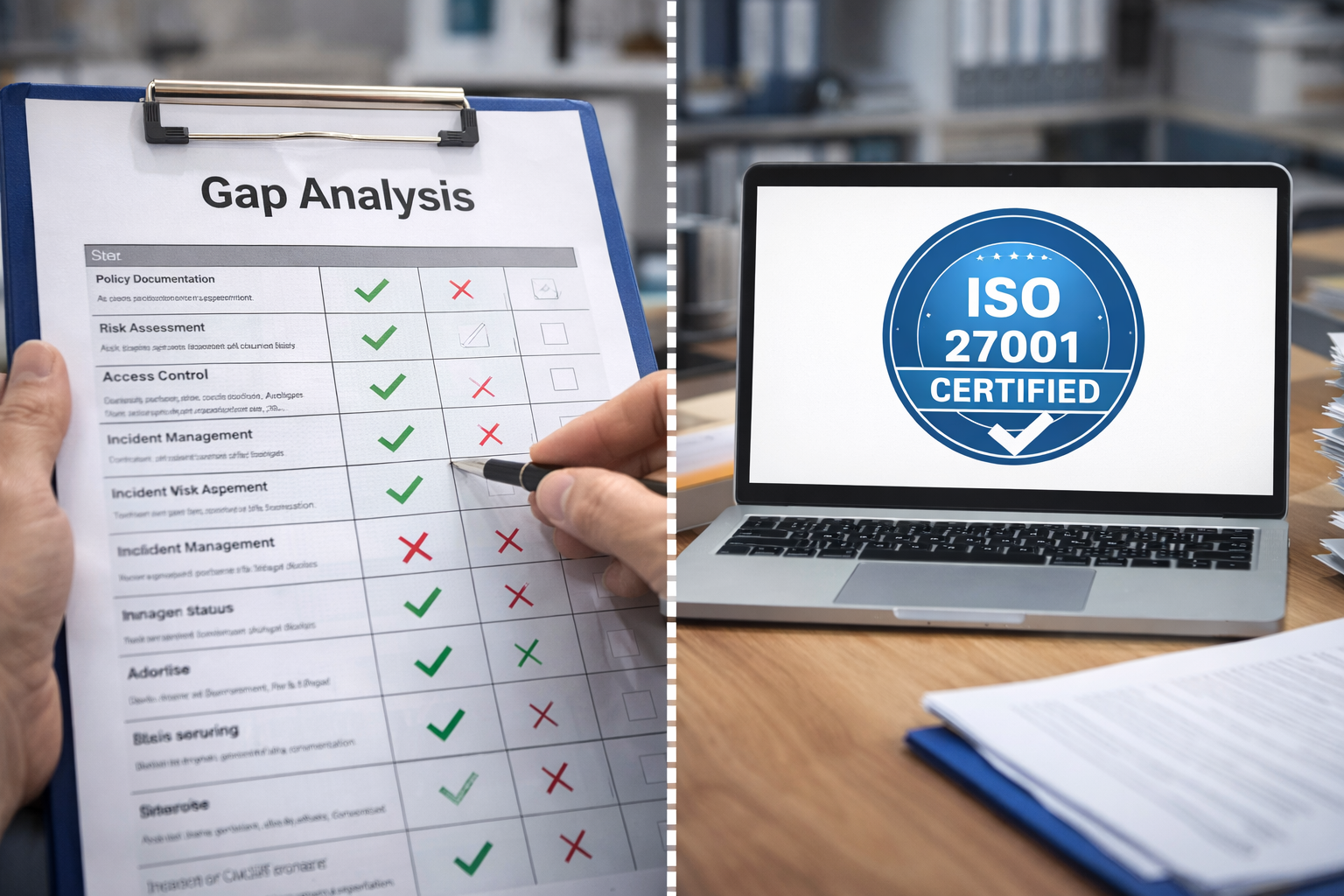 ISO 27001 certificering gap-analyse audit